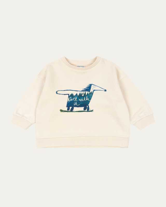 Rosie H-W x Kid's Roller Sweatshirt, Size 12M